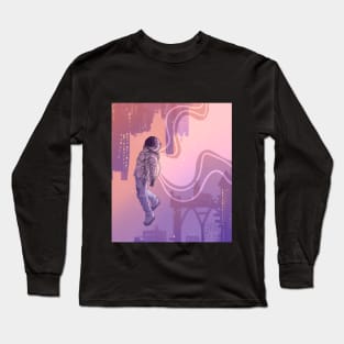 City Space Man Long Sleeve T-Shirt